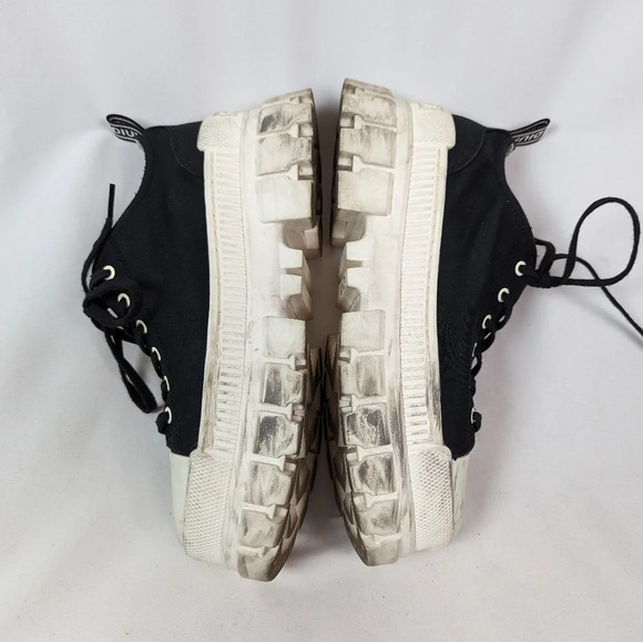 Palladium 10 Revolt Lo TX Platform Lug Sole chunky Platform Sneakers Lace Shoes - Picture 12 of 16